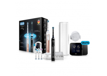 Oral-B Genius 10900 black/rosegold Black Design Edition elektrische Zahnbürste incl. Braun Wecker Oral-B Genius 10900 black/rosegold Black Design Edition elektrische Zahnbürste incl. Braun Wecker