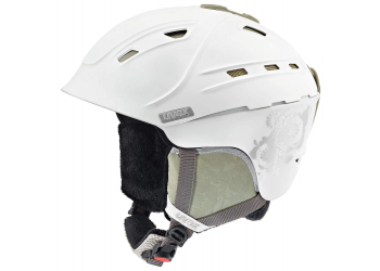 Uvex p2us WL white-prosecco mat Skihelm 51-55cm Uvex p2us WL white-prosecco mat Skihelm 51-55cm