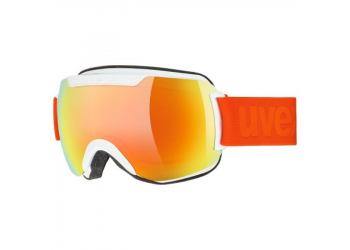 Uvex downhill 2000 CV Skibrille white S/L orange-green Uvex downhill 2000 CV Skibrille white S/L orange-green