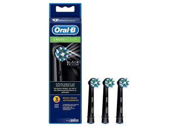 Oral-B CrossAction EB 50 3er Black Edition Ersatzbürsten Oral-B CrossAction EB 50 3er Black Edition Ersatzbürsten