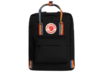 Fjällräven Kanken Rainbow Mini F23561-550-907 Black Rainbow Fjällräven Kanken Rainbow Mini F23561-550-907 Black Rainbow