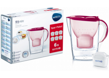 Brita Marella Cool beere Wasserfilter inkl. 6 Maxtra Plus Kartuschen Brita Marella Cool beere Wasserfilter inkl. 6 Maxtra Plus Kartuschen