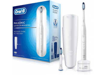 Oral-B Pulsonic Slime One 2200 White TravelEdition Oral-B Pulsonic Slime One 2200 White TravelEdition