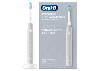 Oral-B Pulsonic Slim Clean 2000 Grey elektrische Schallzahnbürste Oral-B Pulsonic Slim Clean 2000 Grey elektrische Schallzahnbürste