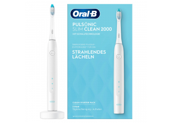 Oral-B Pulsonic Slim Clean 2000 White elektrische Schallzahnbürste Oral-B Pulsonic Slim Clean 2000 White elektrische Schallzahnbürste
