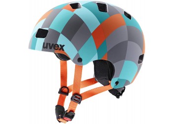 Uvex Kid 3 cc green checkered Kinderhelm 55-58cm Uvex Kid 3 cc green checkered Kinderhelm 55-58cm