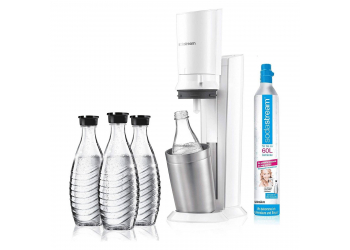 SodaStream Crystal 2.0 white inkl. 3. Glaskaraffen Wassersprudler SodaStream Crystal 2.0 white inkl. 3. Glaskaraffen Wassersprudler