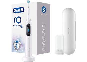 Oral-B iO Series 8N White Alabaster elektrische Zahnbürste Oral-B iO Series 8N White Alabaster elektrische Zahnbürste