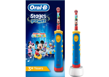 Oral-B Stages Power Mickey Maus Elektrische Zahnbürste, für Kinder ab 3 Jahren Oral-B Stages Power Mickey Maus Elektrische Zahnbürste, für Kinder ab 3 Jahren