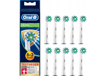 Oral-B Cross Action EB 50 8+2 Bakterienschutz Ersatzbürsten Oral-B Cross Action EB 50 8+2 Bakterienschutz Ersatzbürsten