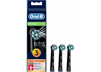 Oral-B CrossAction EB 50 3er Black Edition Ersatzbürsten Oral-B CrossAction EB 50 3er Black Edition Ersatzbürsten