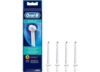 Oral-B WaterJet Aufsteckdüsen, Für eine gründliche Reinigung und Massage des Zahnfleisches, 4 Stück Oral-B WaterJet Aufsteckdüsen, Für eine gründliche Reinigung und Massage des Zahnfleisches, 4 Stück