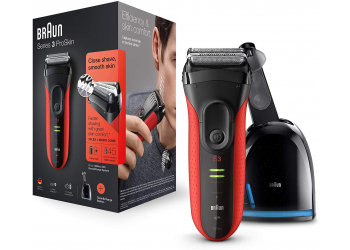 Braun Series 3 3050cc red/black Herrenrasierer Braun Series 3 3050cc red/black Herrenrasierer
