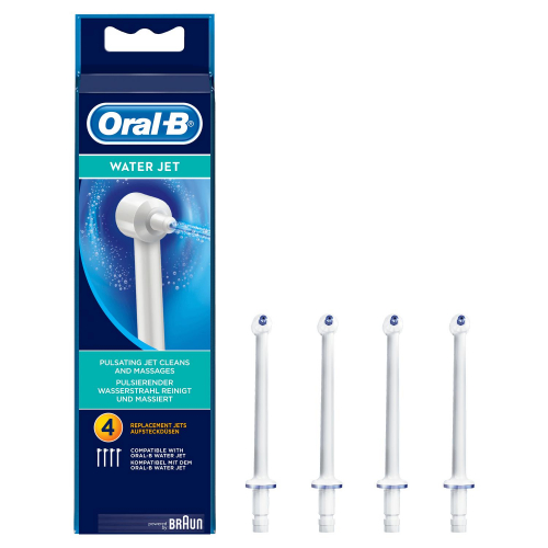 Oral-B WaterJet Aufsteckdüsen, Für eine gründliche Reinigung und Massage des Zahnfleisches, 4 Stück Oral-B WaterJet Aufsteckdüsen, Für eine gründliche Reinigung und Massage des Zahnfleisches, 4 Stück