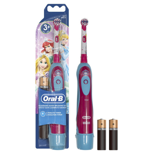 Oral-B Kids Batteriebetriebene Zahnbürste Disney Cars oder Disney Prinzessin, für Kinder ab 3 Jahren Oral-B Kids Batteriebetriebene Zahnbürste Disney Cars oder Disney Prinzessin, für Kinder ab 3 Jahren