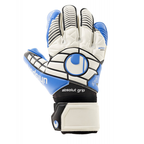 Uhlsport Eliminator Absolutgrip Hn Wht/Bl Handschuhe Uhlsport Eliminator Absolutgrip Hn Wht/Bl Handschuhe