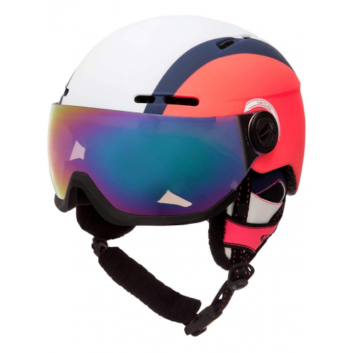 Roxy Foenix neon grapefruit Skihelm mit Visier Roxy Foenix neon grapefruit Skihelm mit Visier