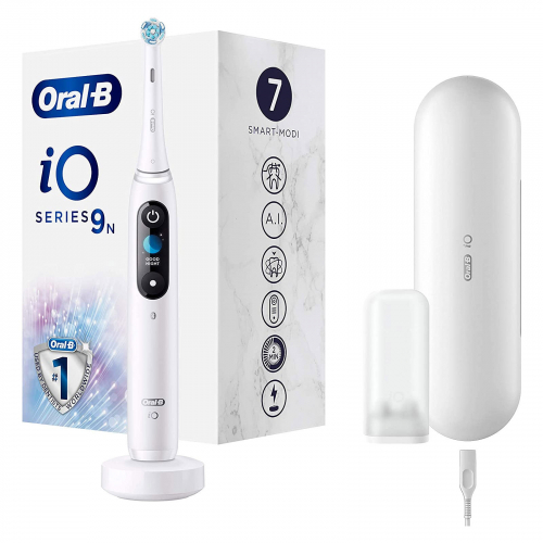 Oral-B iO Series 9N White Alabaster elektrische Zahnbürste Oral-B iO Series 9N White Alabaster elektrische Zahnbürste