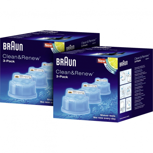 Braun CCR2 Cleaning Kassette 6er Reinigungskartuschen, für alle Reinigungsstationen von Braun CCR Braun CCR2 Cleaning Kassette 6er Reinigungskartuschen, für alle Reinigungsstationen von Braun CCR