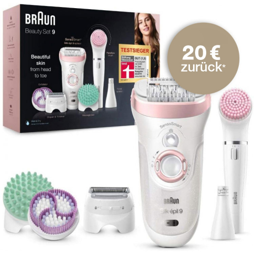 Braun Silk-épil SES9300 3D Beauty Set 9 Epilierer Braun Silk-épil SES9300 3D Beauty Set 9 Epilierer