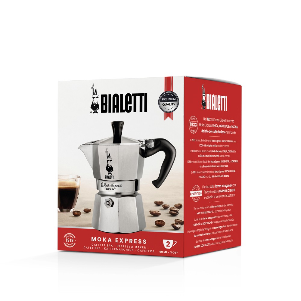 Bialetti Moka Express Espressokocher F R Tassen Xenudo