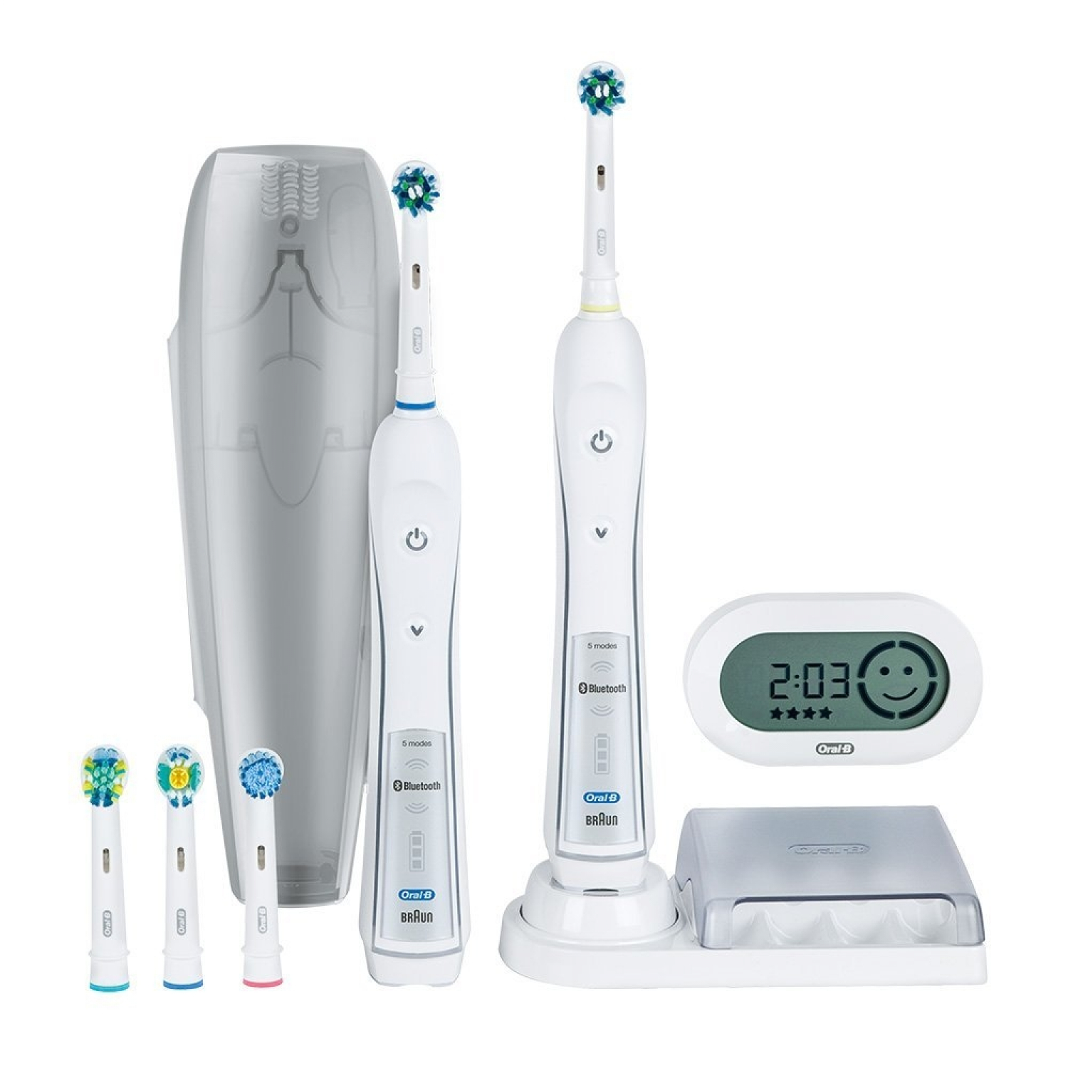 Oral-B Pro 6500 Elektrische Zahnbürste Inkl. 2. Handstück - Xenudo