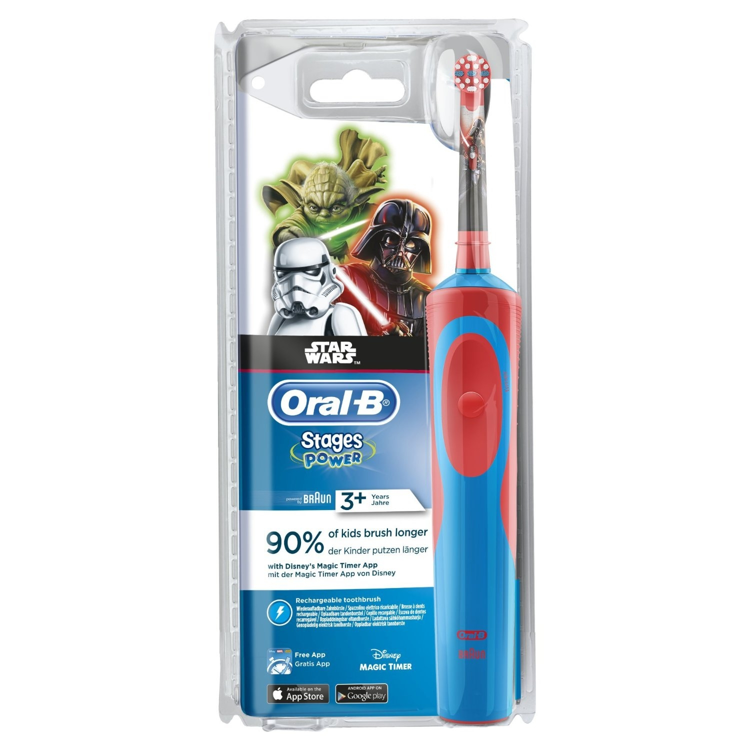 Oral-B Stages Power Star Wars CLS Elektrische Kinderzahnbürste - Xenudo