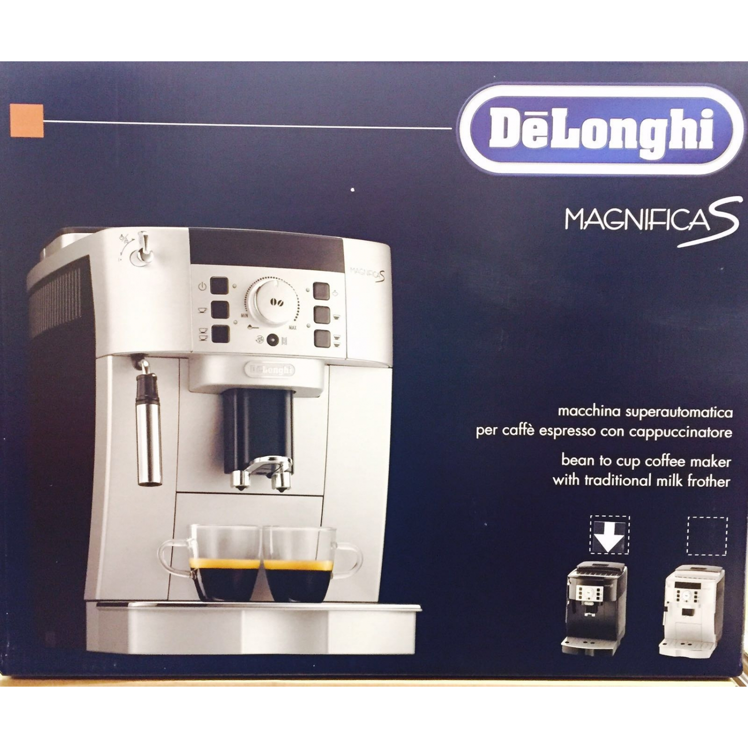 DeLonghi ECAM 22.110.B Magnifica S Black Kaffeevollautomat