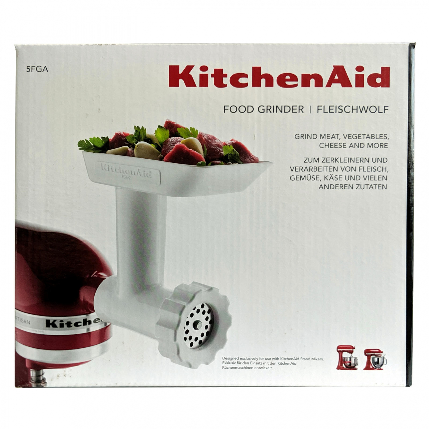 KitchenAid 5FGA Fleischwolf Xenudo
