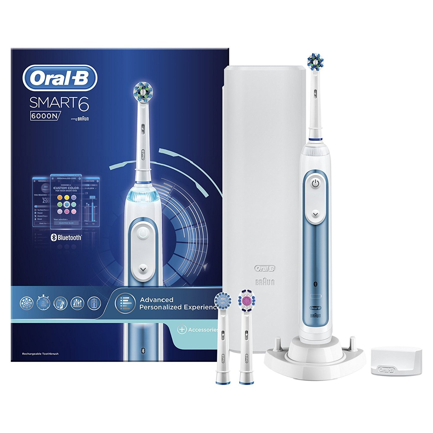 Oral-B Smart 6 6000N Elektrische Zahnbürste - Xenudo