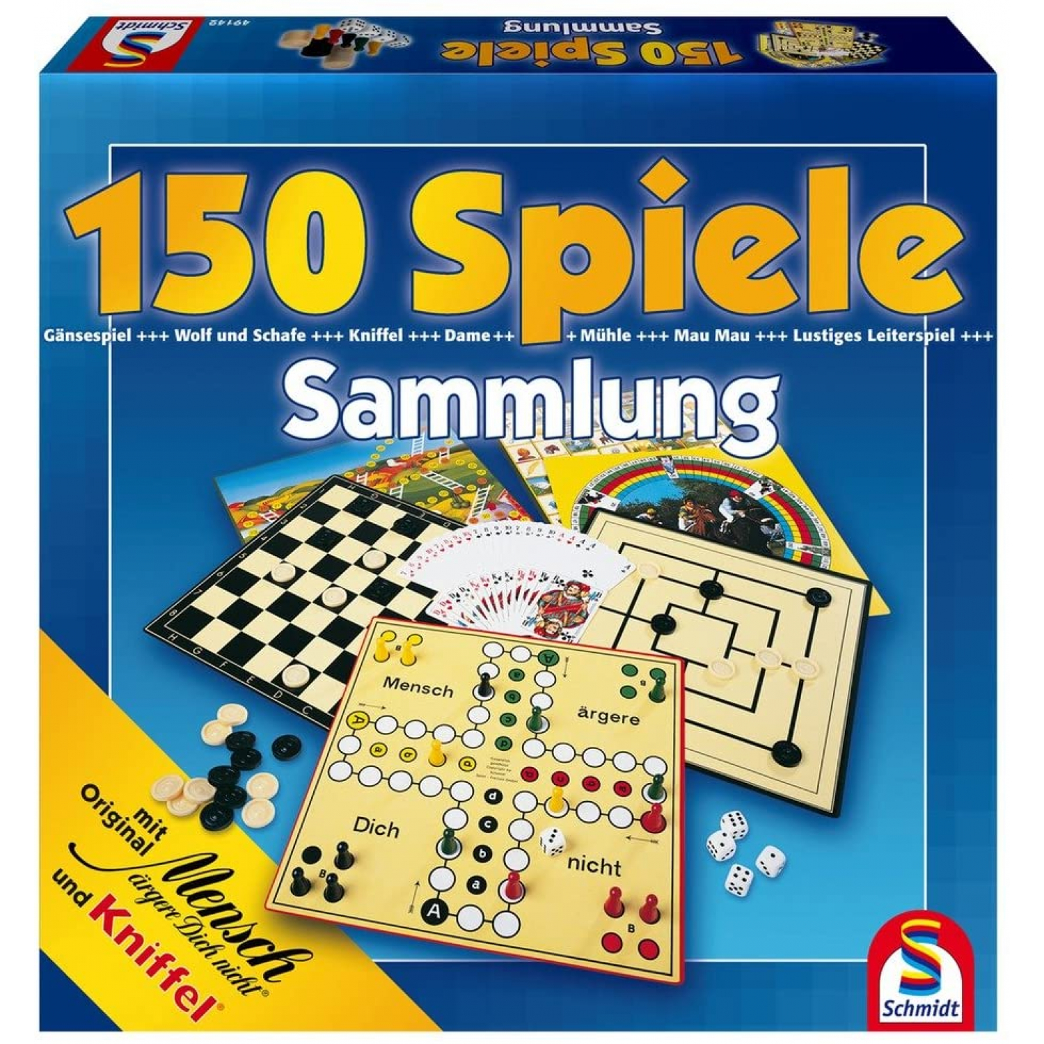 Schmidt Spiele 49178 150er Spielesammlung - Xenudo