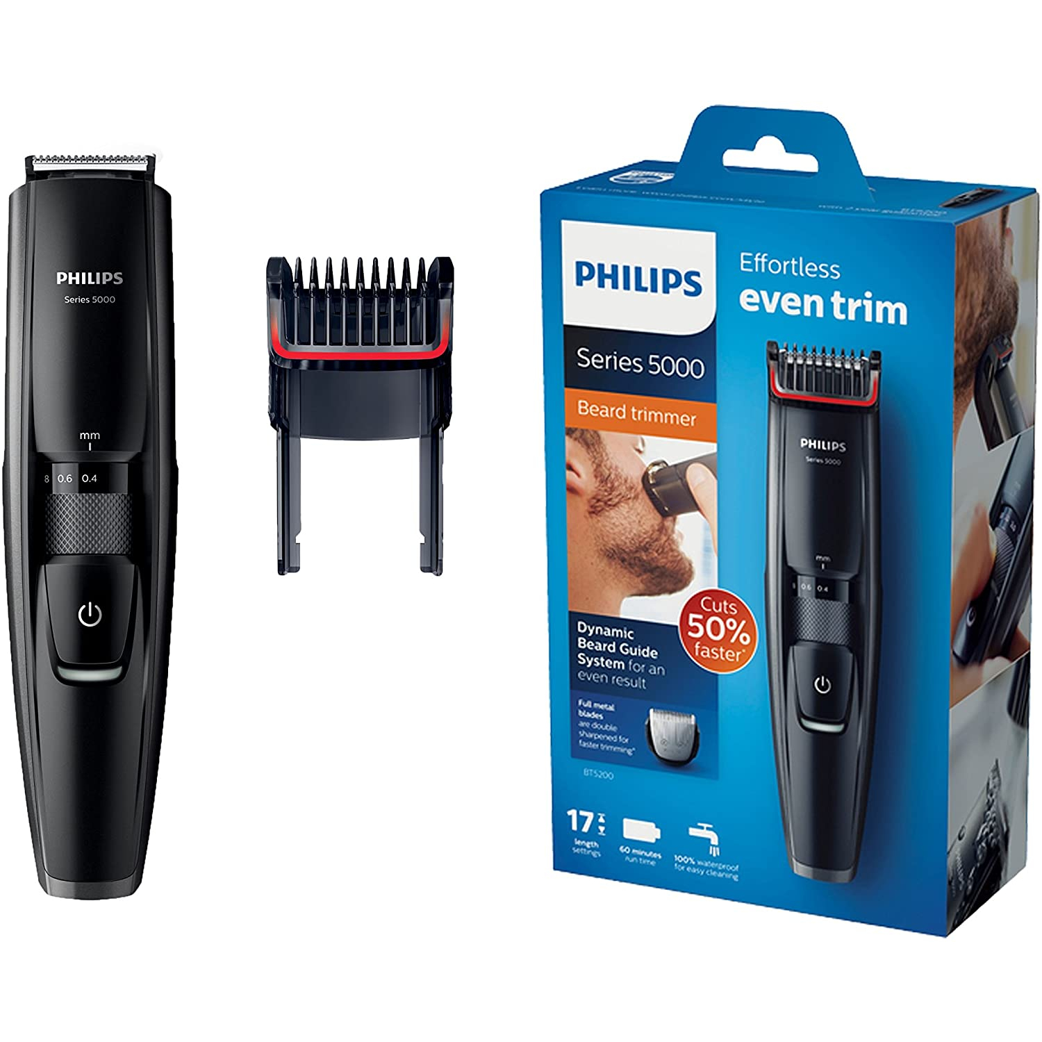 Philips BT5200/16 Barttrimmer - Xenudo