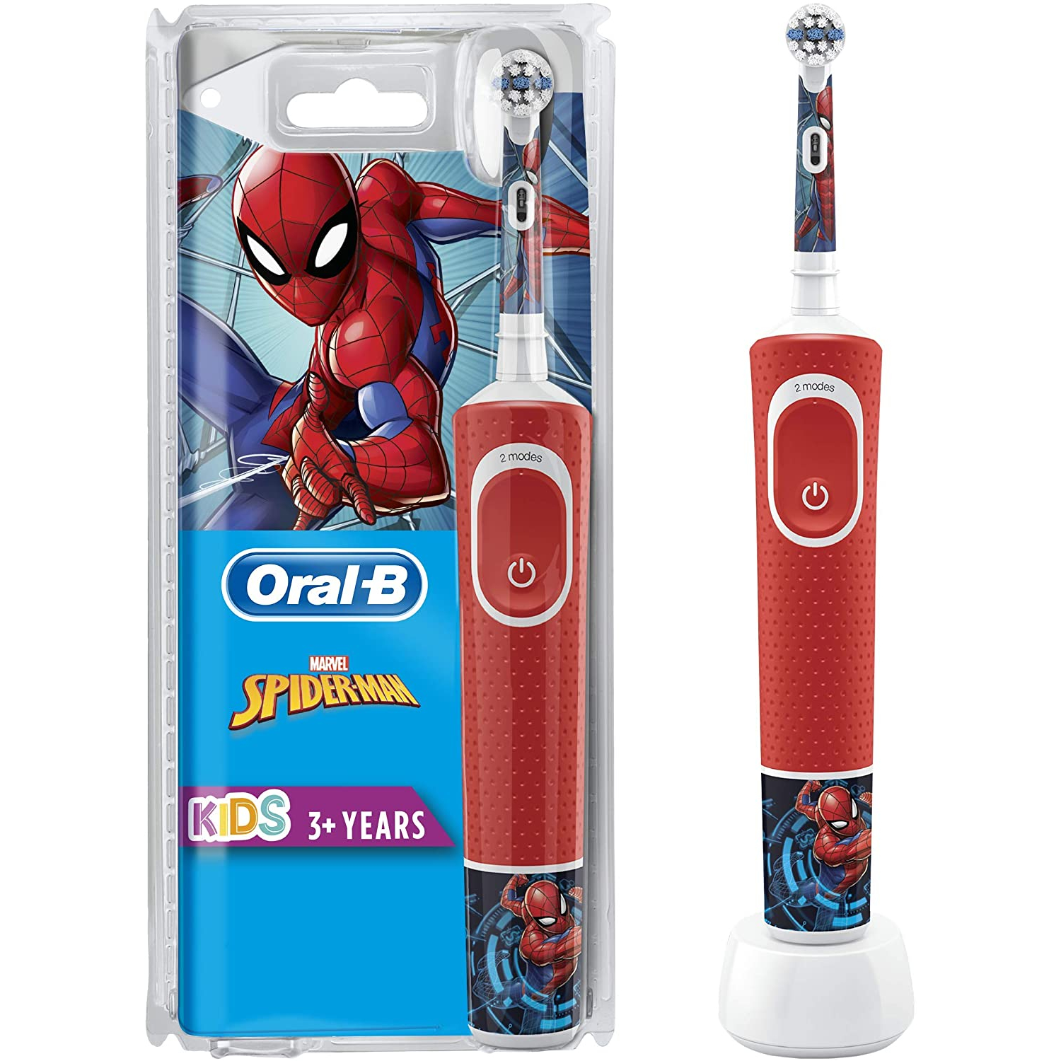 Oral-B Vitality 100 Kids Spiderman Elektrische Kinderzahnbürste - Xenudo