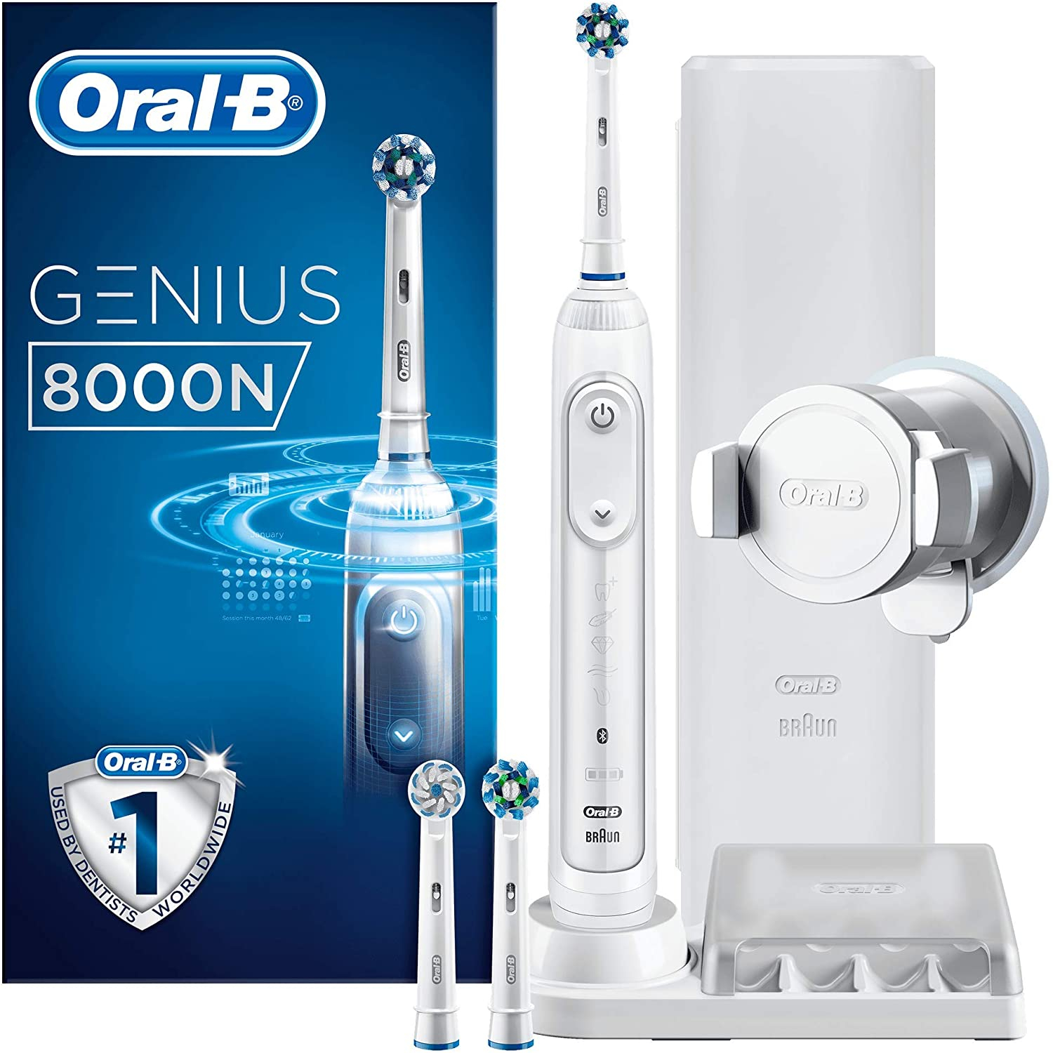 Oral-B Genius 8000 Elektrische Zahnbürste - Xenudo