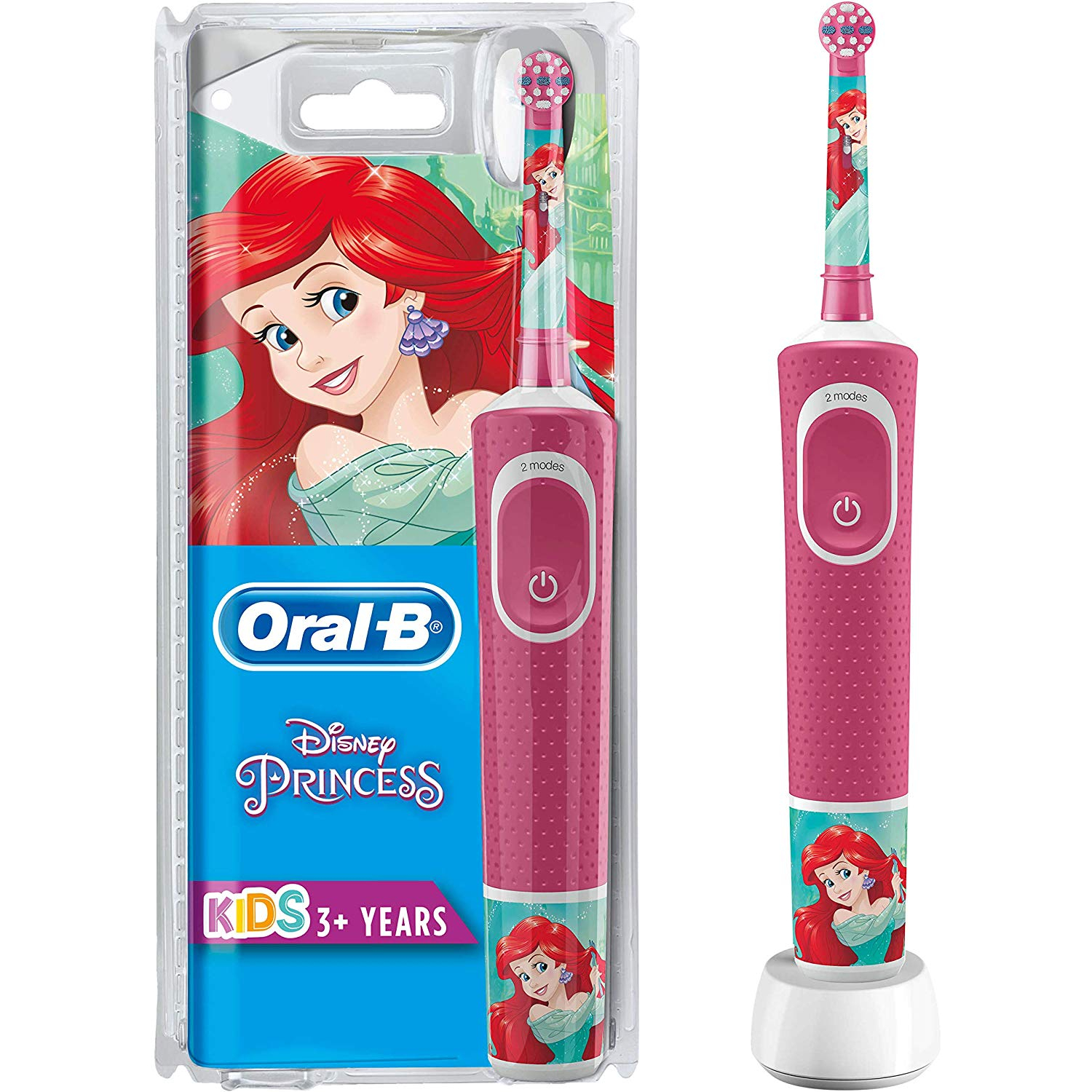 Oral-B Kids Prinzessin Elektrische Zahnbürste Mit Disney-Stickern, Für ...