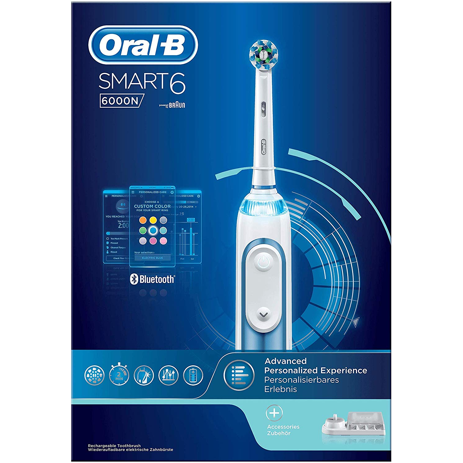 Oral-B Smart 6 6000N Elektrische Zahnbürste - Xenudo