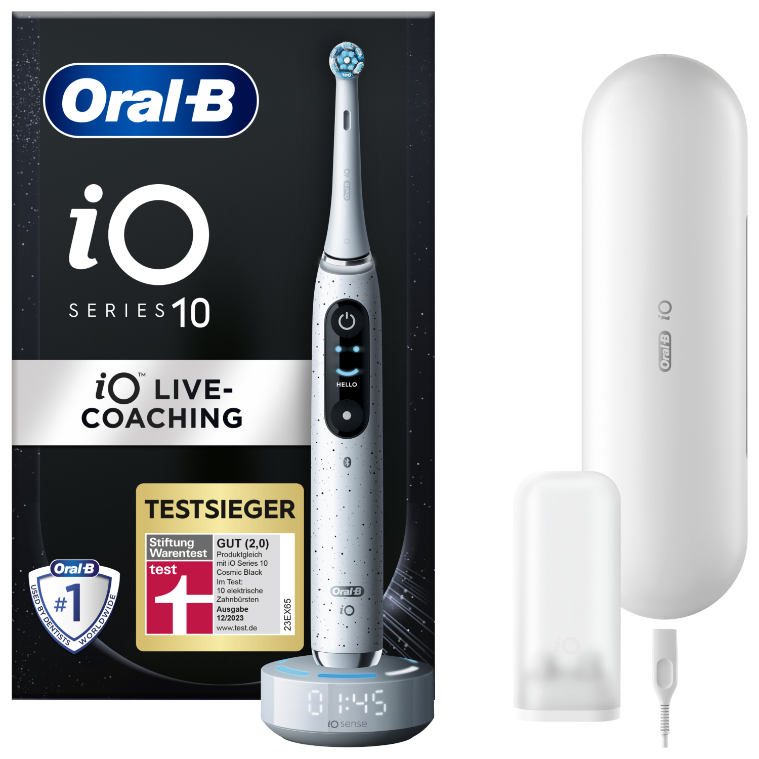 Oral-B IO Series 10, Elektrische Zahnbürste Mit IOSense, Magnet ...