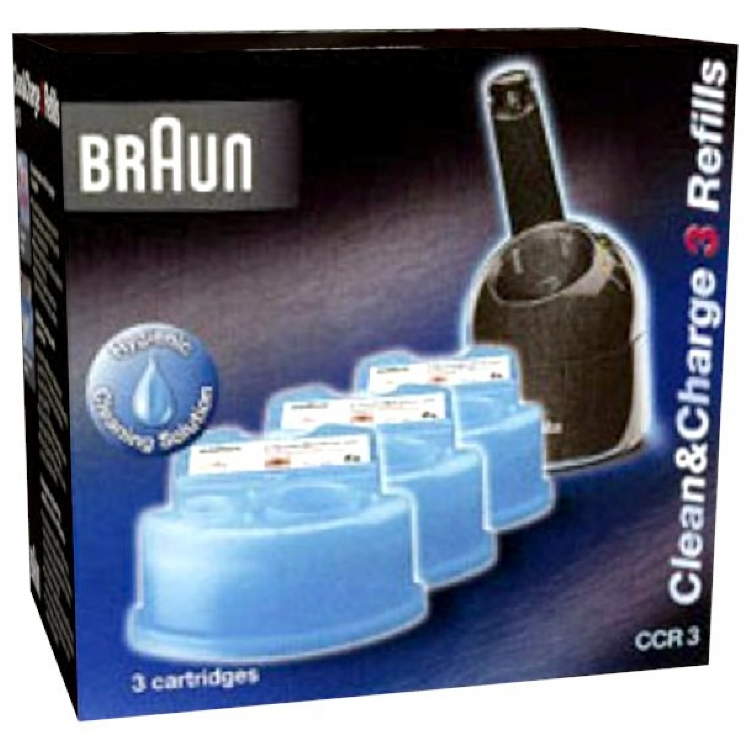 Braun CCR 3 Reinigungskartuschen Für Alle Braunreinigungsstationen CCR ...