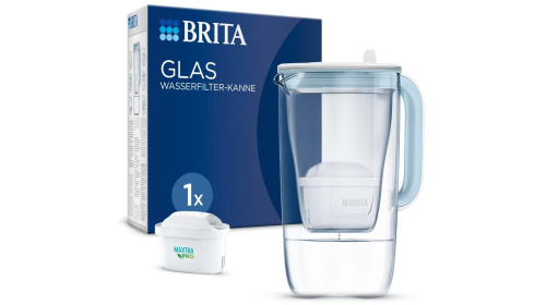 Brita Model ONE Glaswasserkanne white inkl. 1x Wasserfilter Maxtra Pro All-in-1 