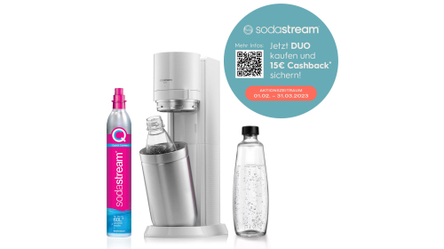 Sodastream Duo White Standard Wassersprudler