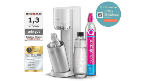 SodaStream Duo White Standard Wassersprudler