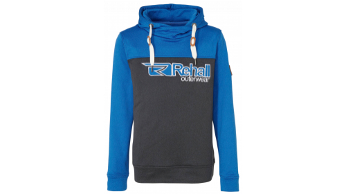 Rehall Brave-R Hooded Sweat Mens, Blue, Gr. S