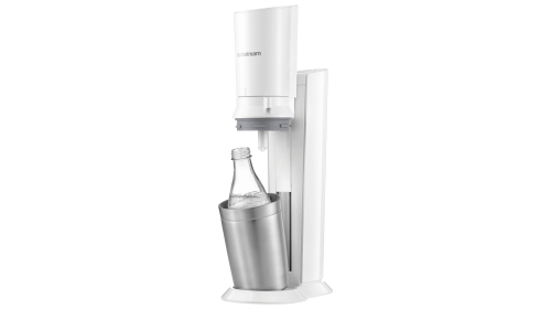 SodaStream Crystal 2.0 Umsteiger Set White o. Zylinder inkl. Glaskaraffe