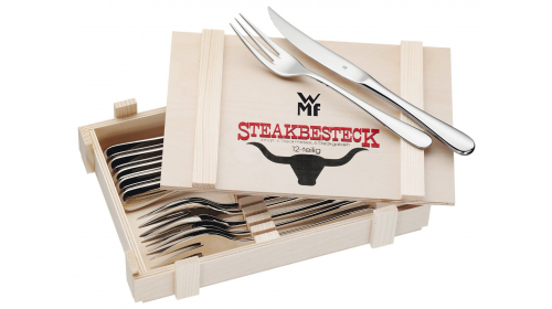 WMF Steakbesteck 12-Tlg In Holzkiste