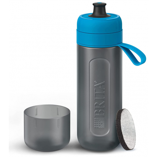Brita Fill&Go Active Trinkflasche mit Wasserfilter blau