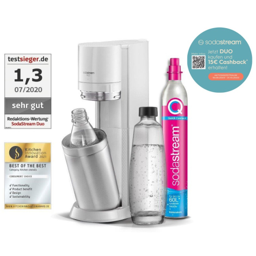 SodaStream Duo White Standard Wassersprudler