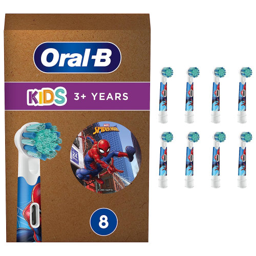 Oral-B EB10-8 Kids Spiderman Aufsteckbürsten 8er 