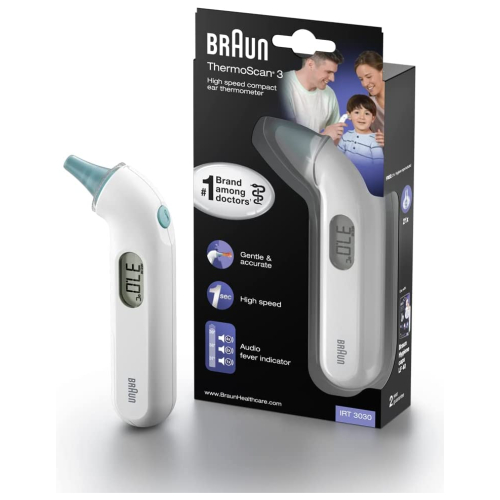 Braun IRT 3030 WE ThermoScan Thermometer