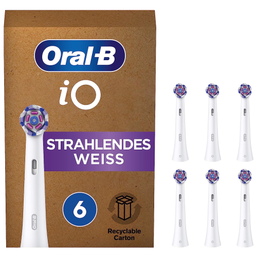 Oral-B iO Radiant White Aufsteckbürsten 6er 