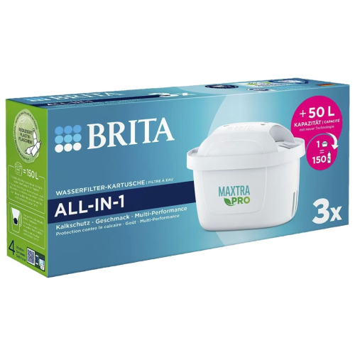 Brita Maxtra Pro All-in-1 Filterkartuschen 3er Pack